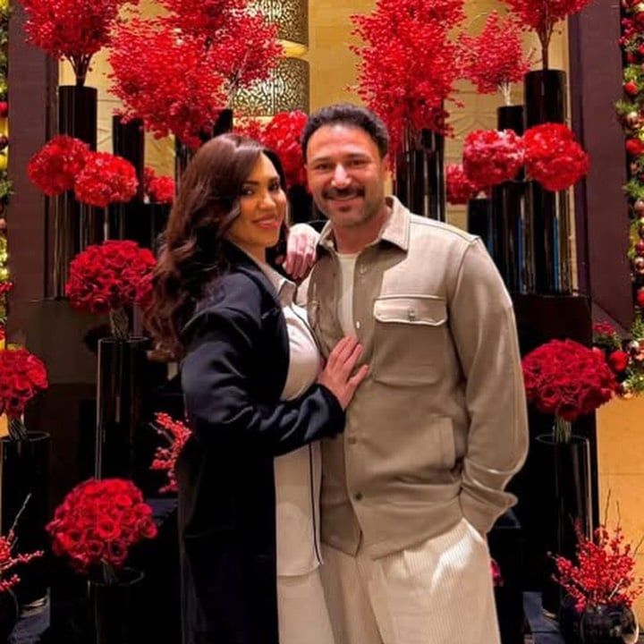 مي فاروق ومحمد العمروسي