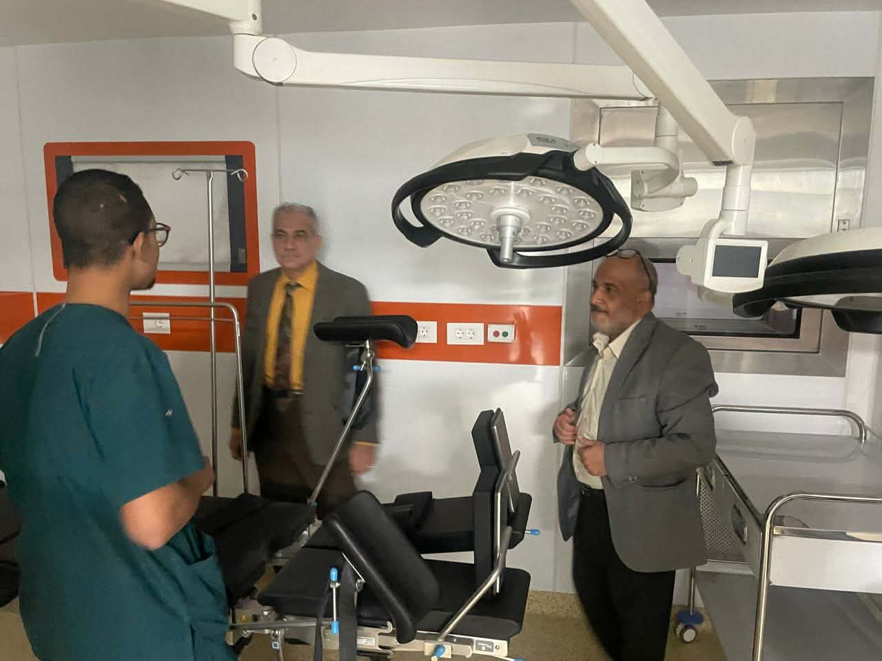 تفقد الإمكانات الطبية