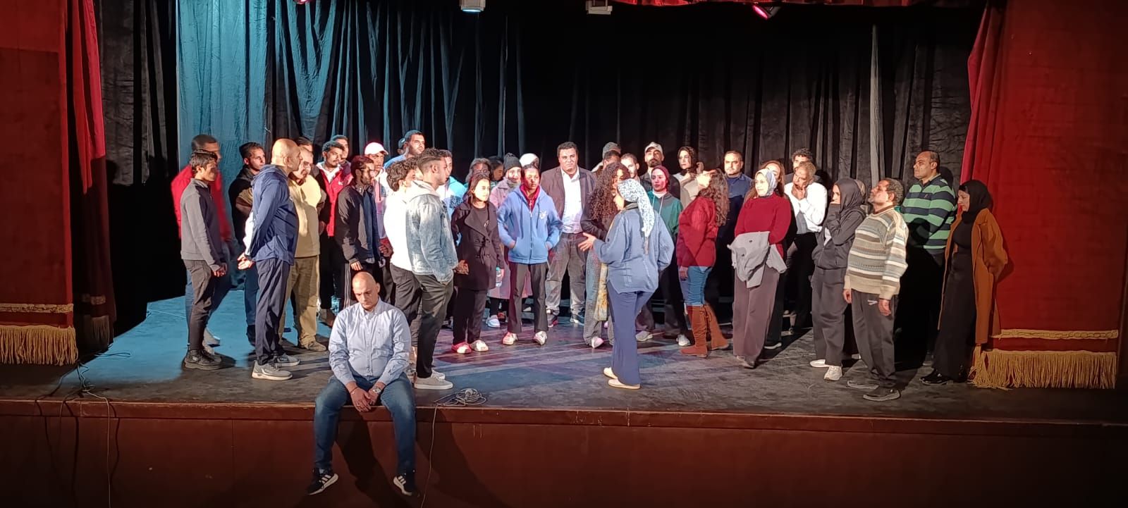 انطلاق أولى ورش مهرجان المسرح العربي في قصر ثقافة الأنفوشي بالإسكندرية (4)