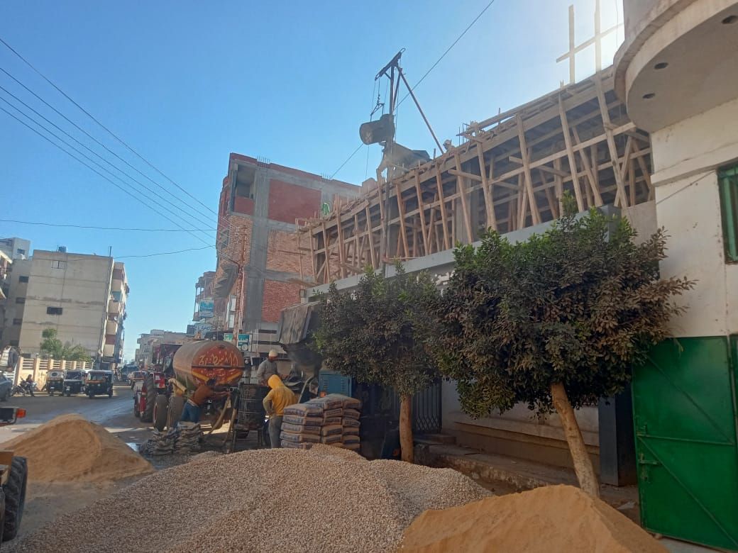 إنشاء مبنى الشهر العقاري بسيدي غازي