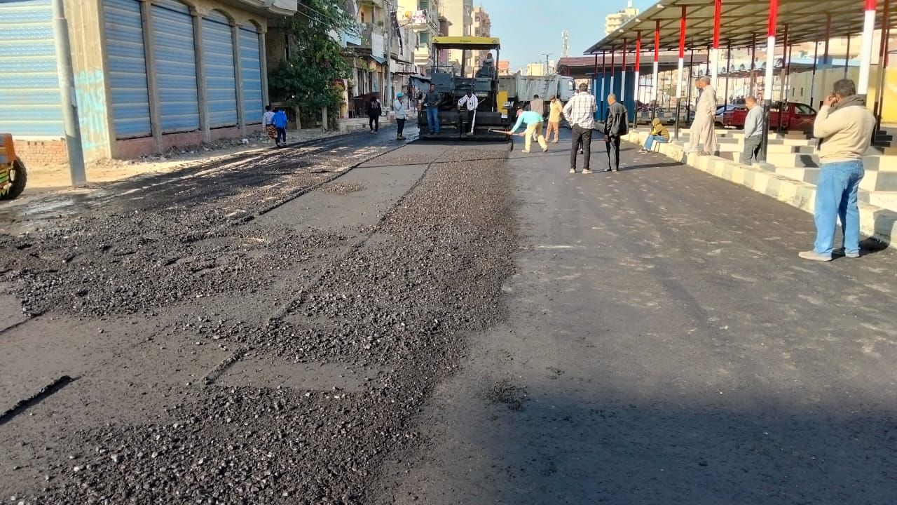 أعمال الرصف بسيدي سالم أعمال الرصف بسيدي سالم