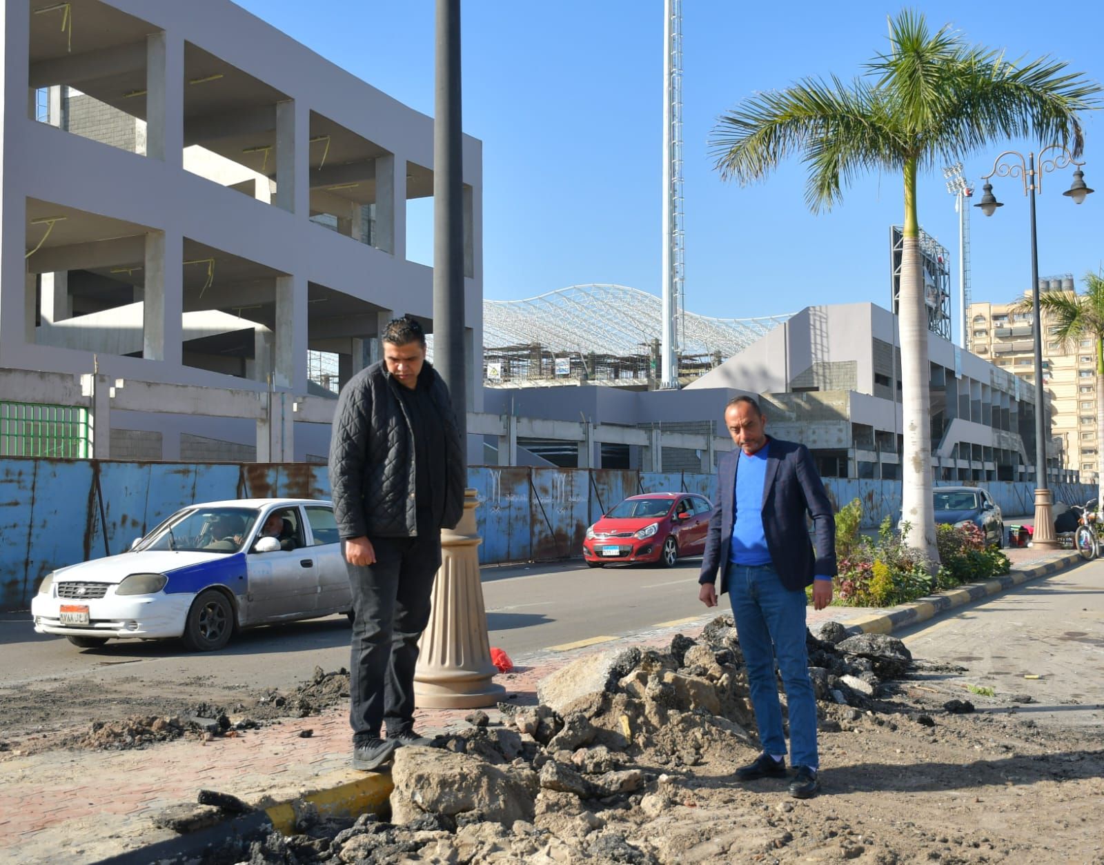 متابعة لتركيب المرافق