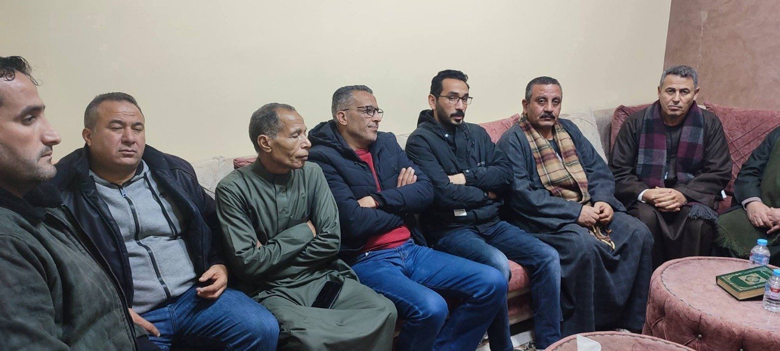 جلسة الصلح بين أسرة محمد مجدي (7)