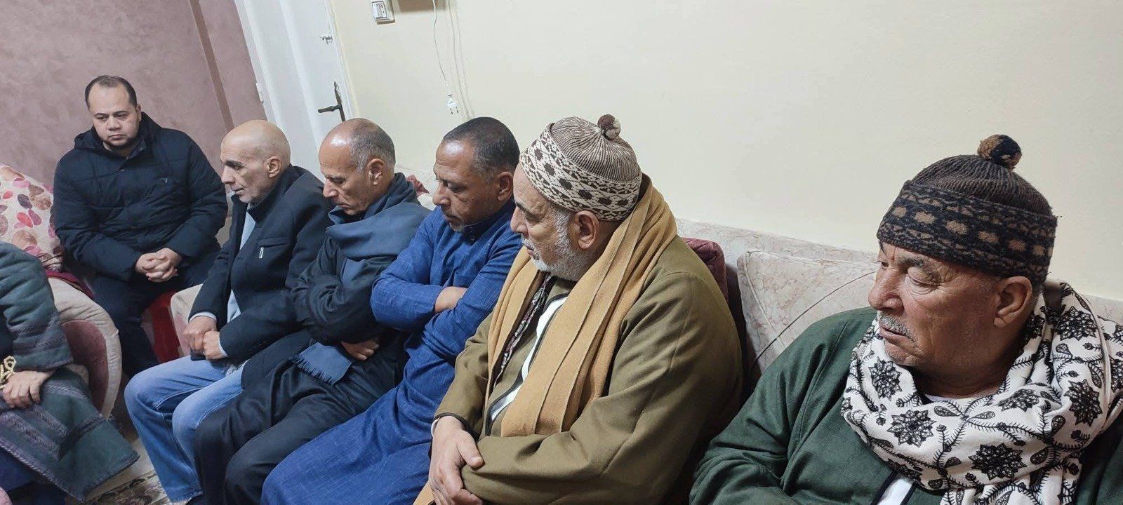 جلسة الصلح بين أسرة محمد مجدي (2)