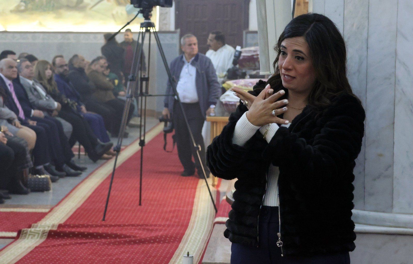 جانب من قداس عيد الميلاد بمطرانية الأقباط الأرثوذكس بالإسماعيلية (4) جانب من قداس عيد الميلاد بمطرانية الأقباط الأرثوذكس بالإسماعيلية (4)