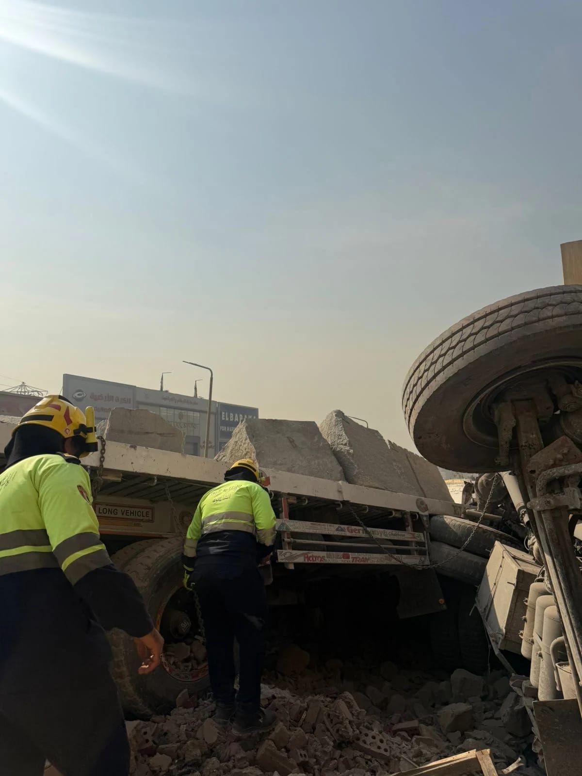 حادث تصادم شق التعبان (3)