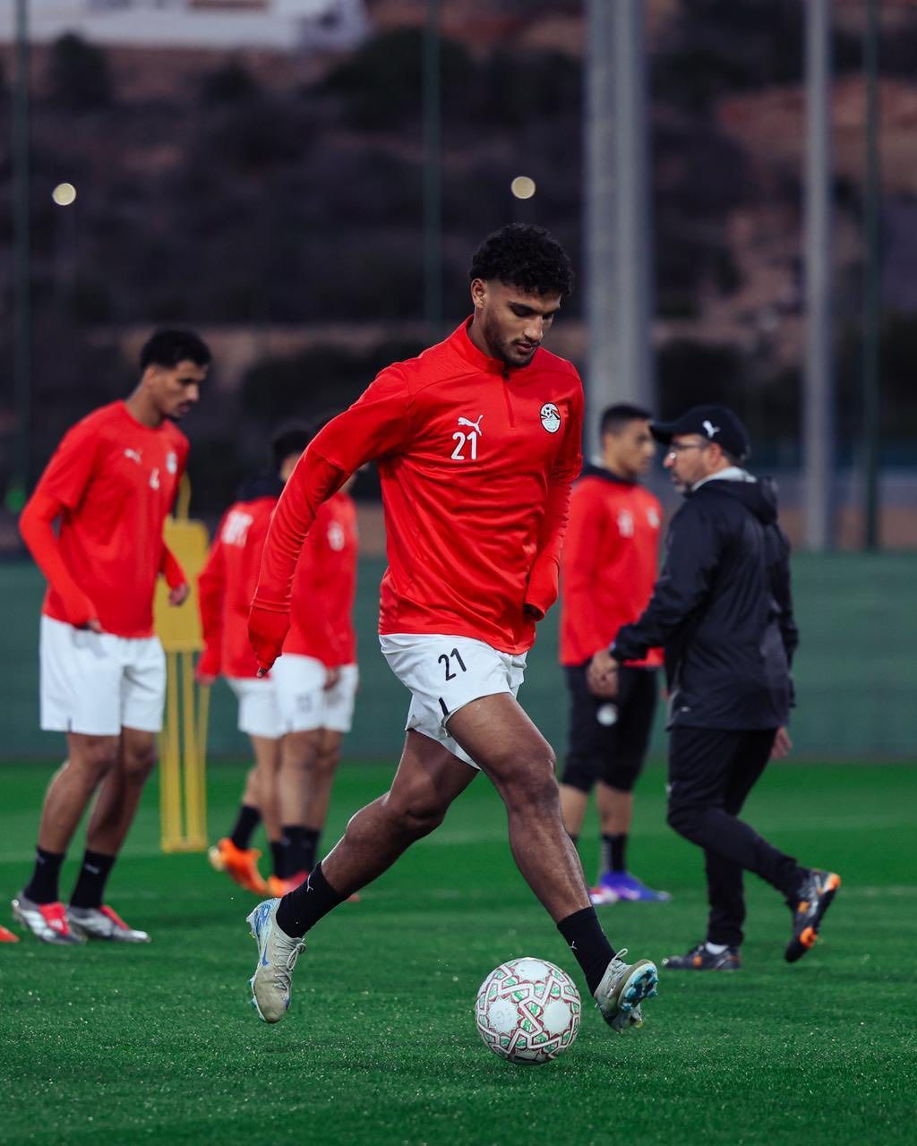 تدريب منتخب مصر (7)