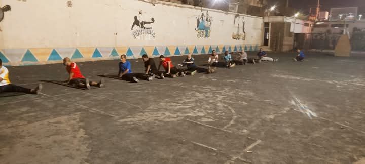 استمرار التدريب الأسبوعي