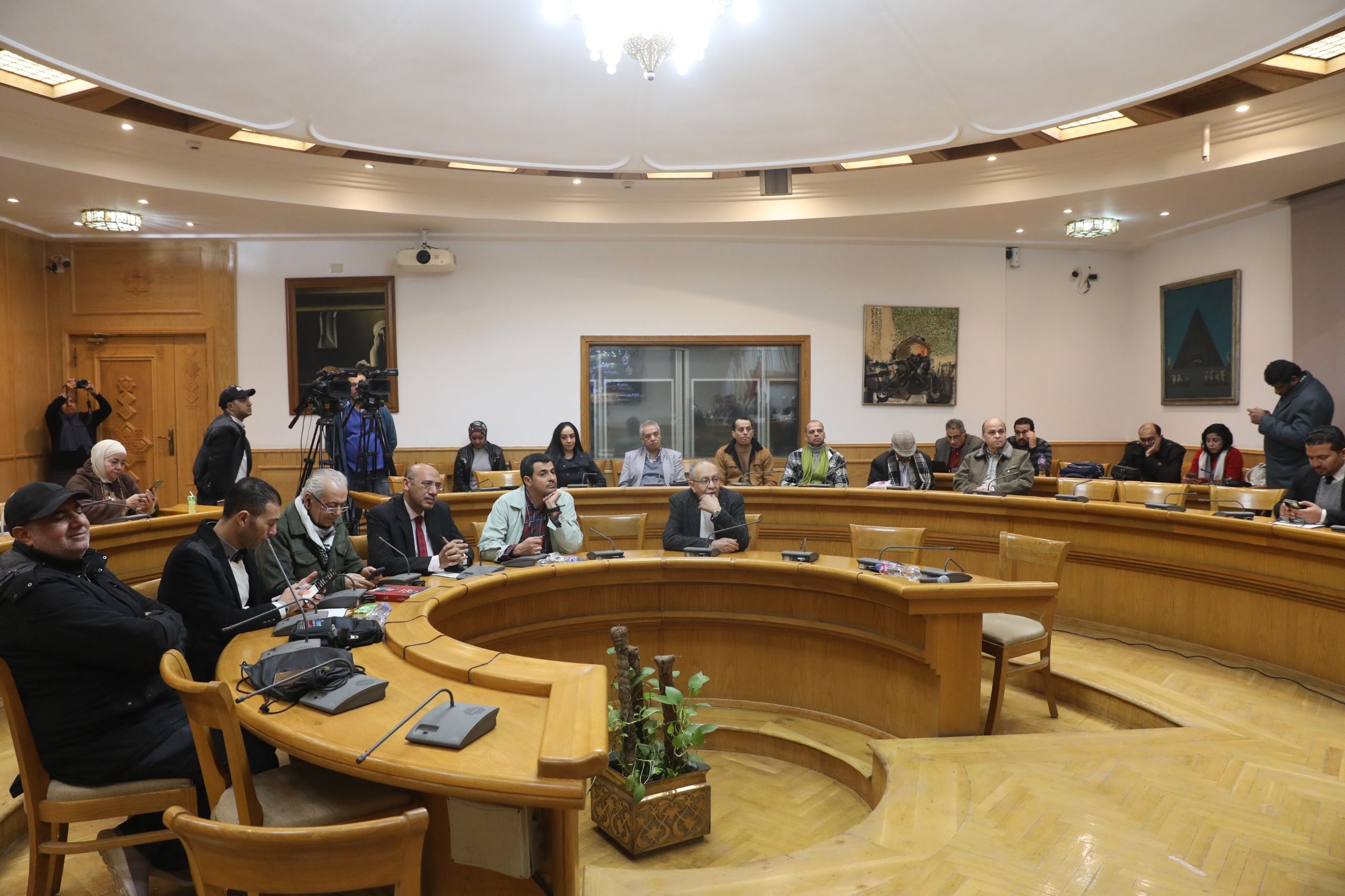 مؤتمر بمهرجان المسرح العربى