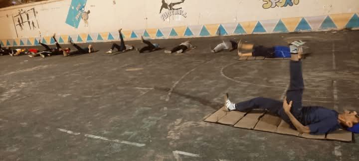 انتظامً في تدريبات المشروع