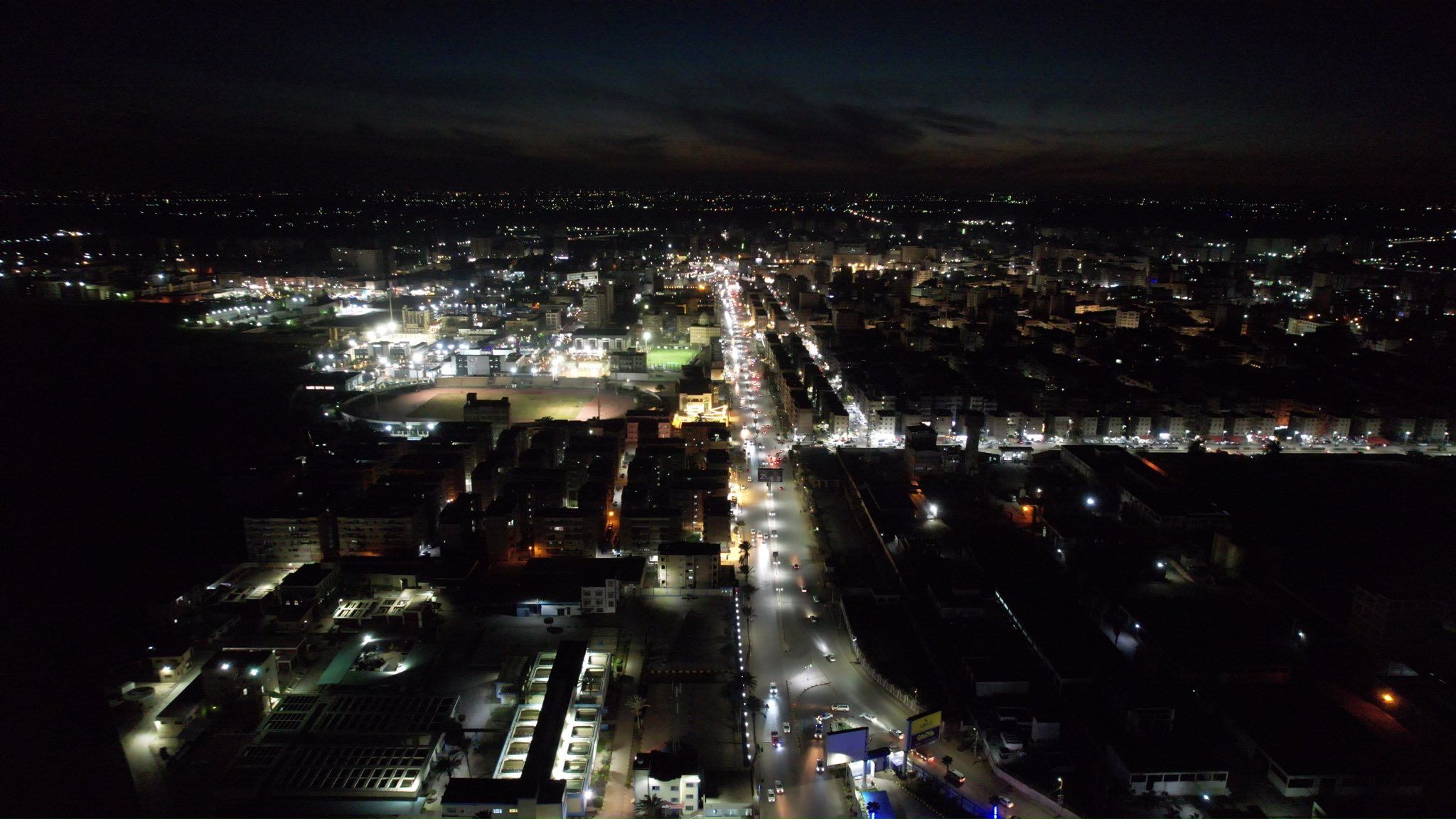 جمال كفر الشيخ ليلا