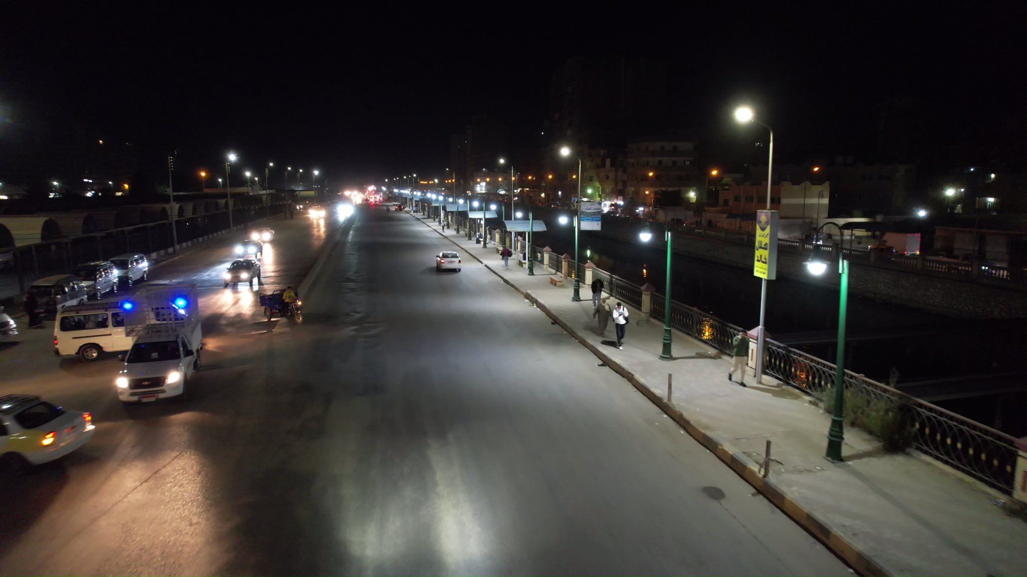 طريق الموقف وكورنيش القنطرة