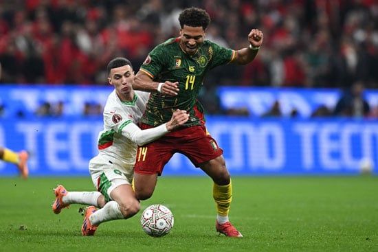 الكاميرون والمغرب الشوط الثانى الكاميرون والمغرب الشوط الثانى