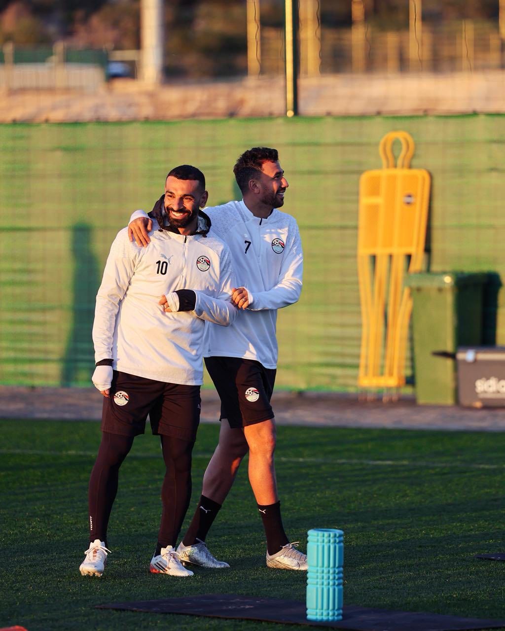 تدريب منتخب مصر استعدادا لمواجهة كوت ديفوار (1) تدريب منتخب مصر استعدادا لمواجهة كوت ديفوار (1)