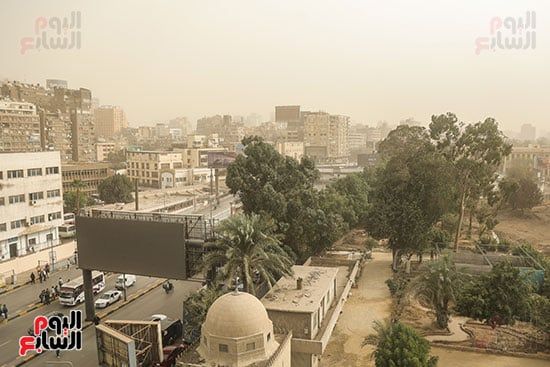 طقس سئ على القاهرة الكبري