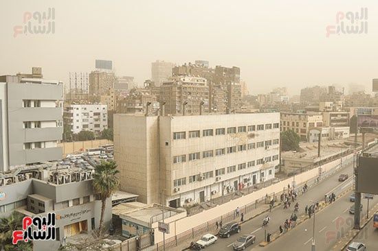 تدهور للرؤية بسبب نشاط الرياح