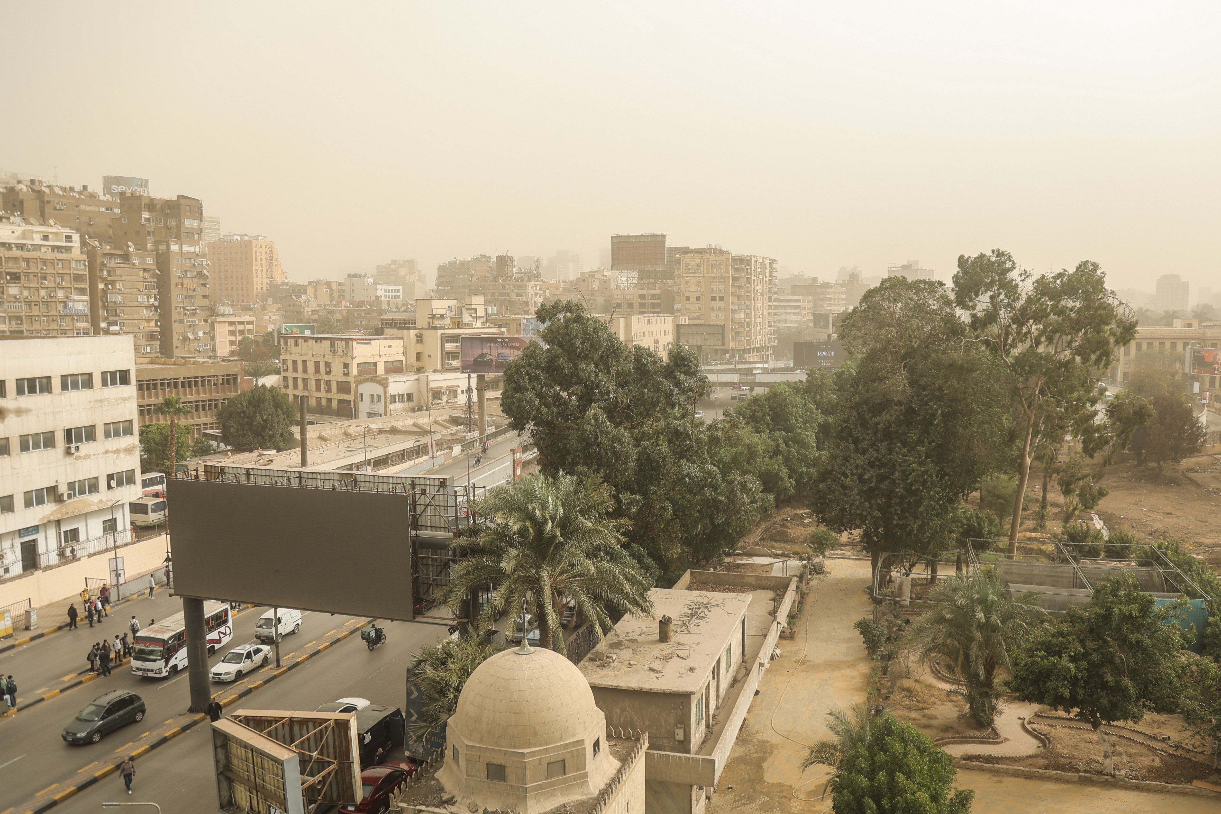 تدهور الرؤية الأفقية على الطرق