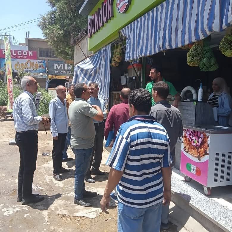 أعمال توعية داخل الشوارع