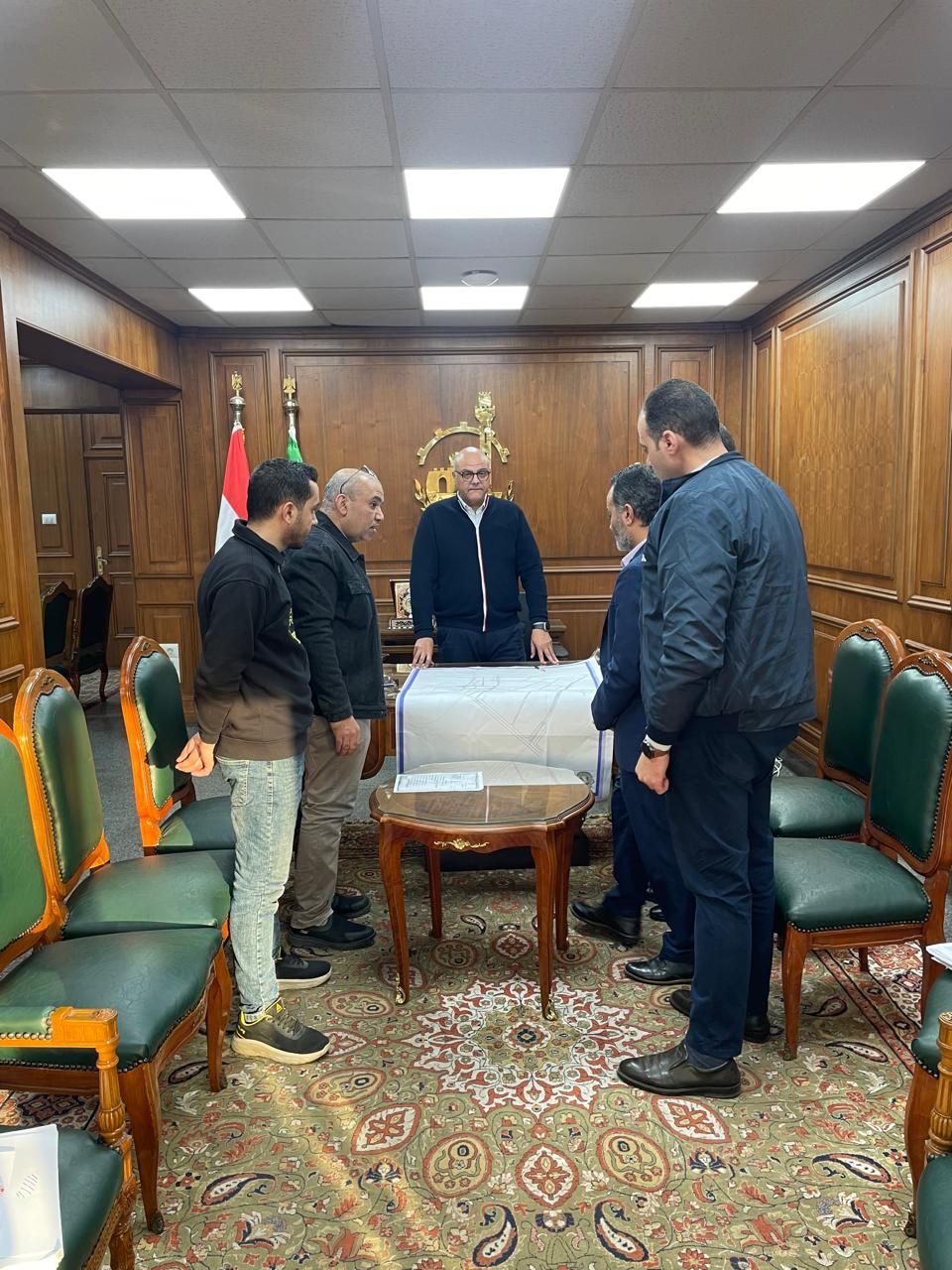 المشاركين بالاجتماع في القليوبية