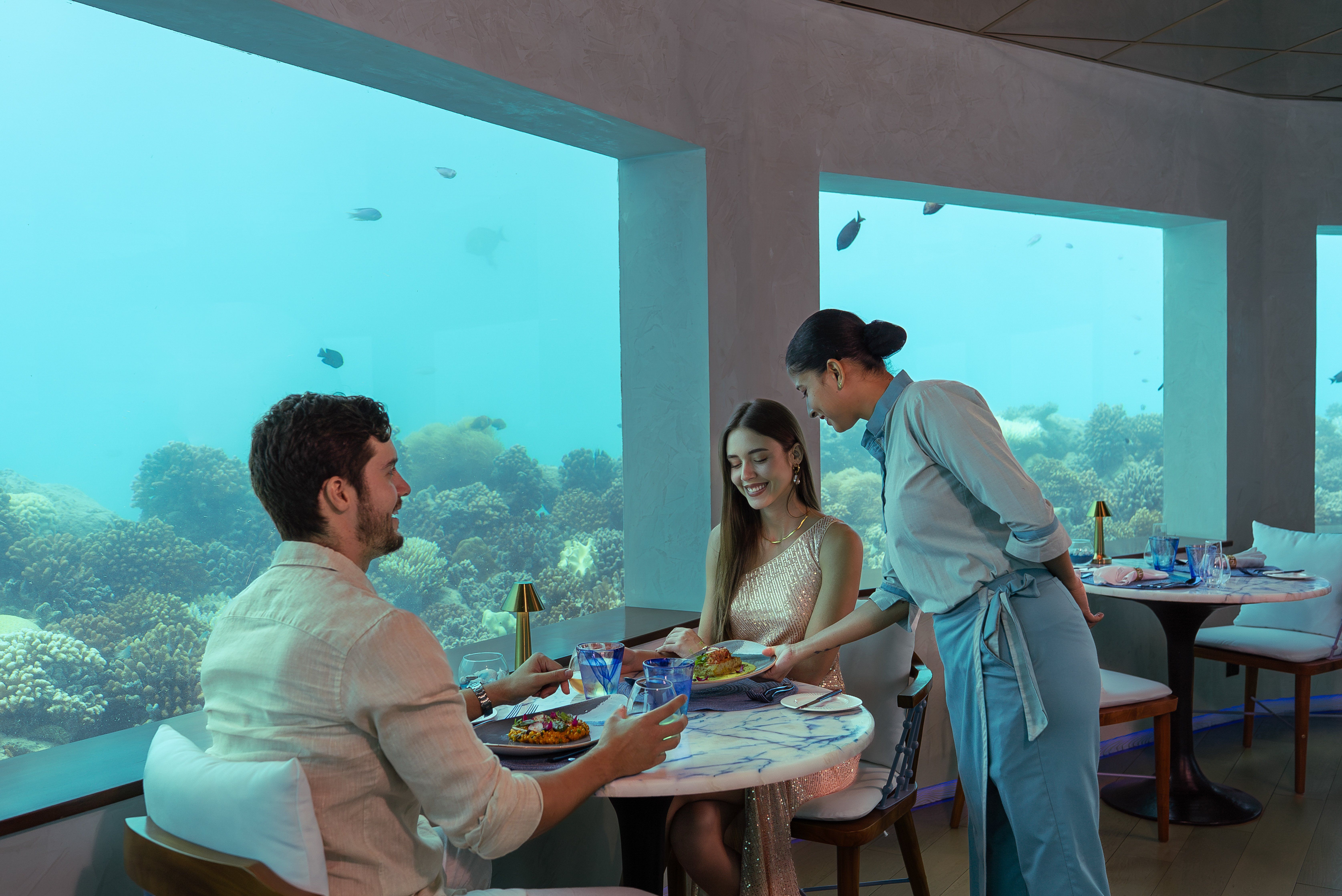 OBLU SELECT Lobigili - Lifestyle - ONLY Blu - Under-Ocean Restaurant 1 - 05.2024