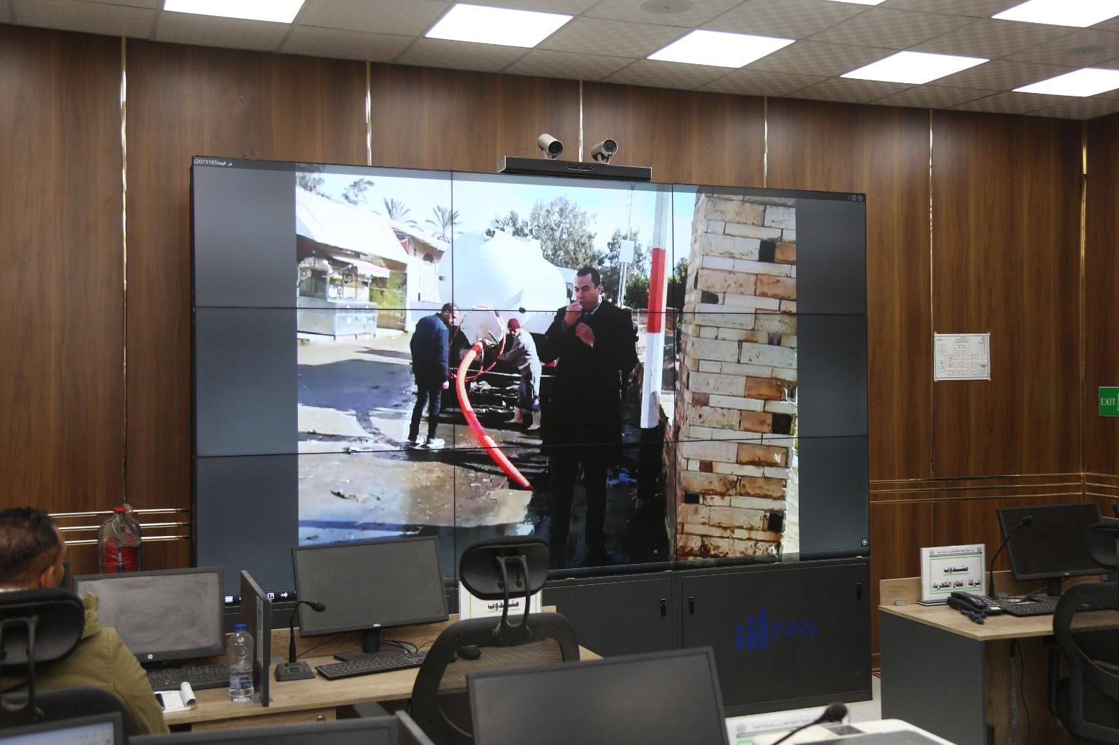 التواصل مع محافظ كفر الشيخ لرفع مياه الأمطار