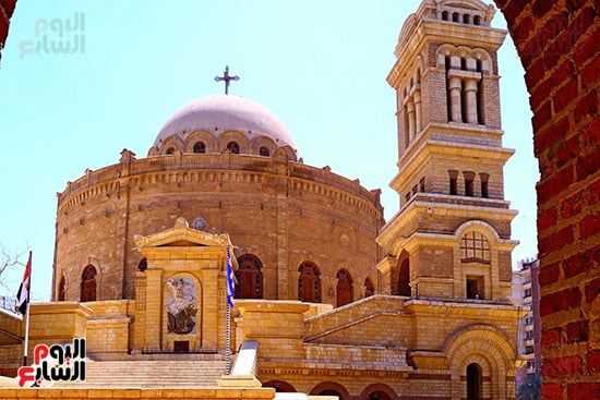 كنيسة مار جرجس داخل حصن بابليون بمصر القديمة