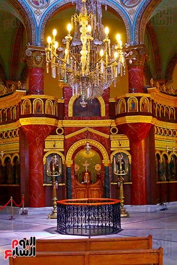 تصميم معماري فريد يميز كنيسة مار جرجس