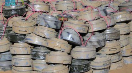 مسام ينزع 1.181 لغمًا من الأراضي اليمنية خلال أسبوع