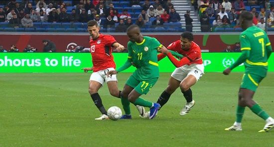 حسام عبد المجيد مصر والسنغال