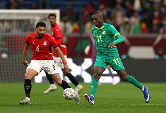 مصر ضد الشنغال ياسر إبراهيم