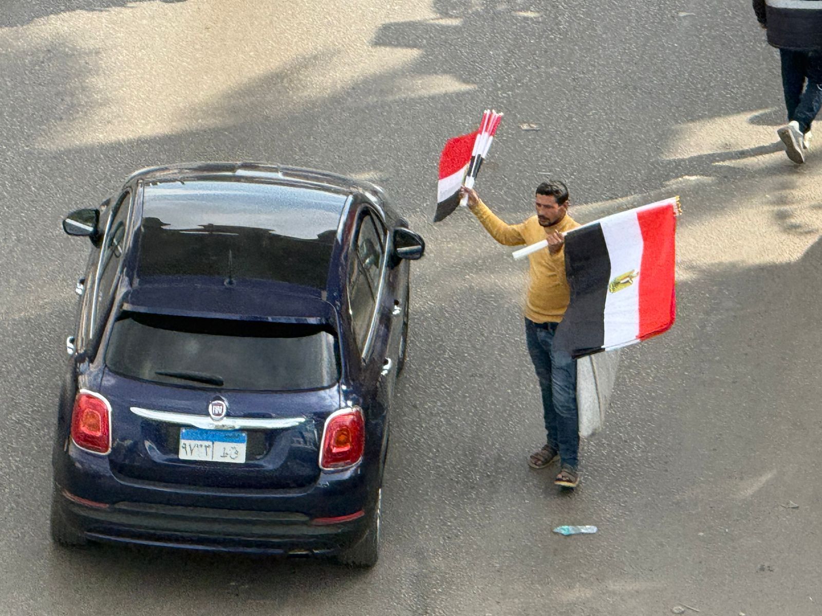 الاعلام تغزو الشوارع