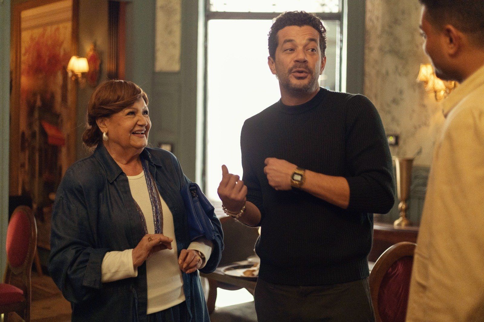 شريف سلامة وميمي جمال