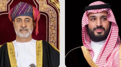 ولي العهد يتلقى رسالة خطية من سلطان عُمان