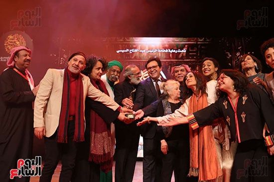 تكريمات مهرجان المسرح العربي