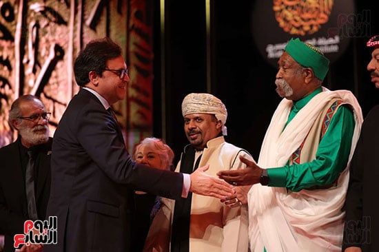 وزير الثقافة في ختام مهرجان المسرح العربي