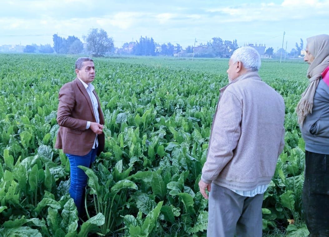 متابعة الزراعات الحقلية