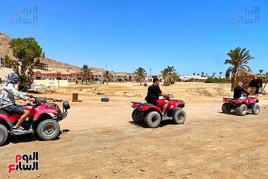 رحلات السفارى فى مدينة دهب (2)