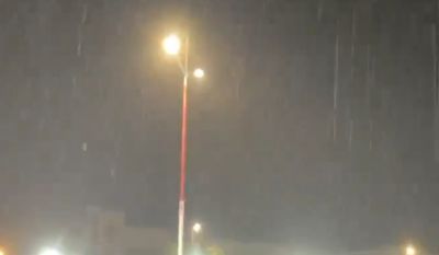 لقطات توثق هطول أمطار غزيرة في أبو عريش بجازان