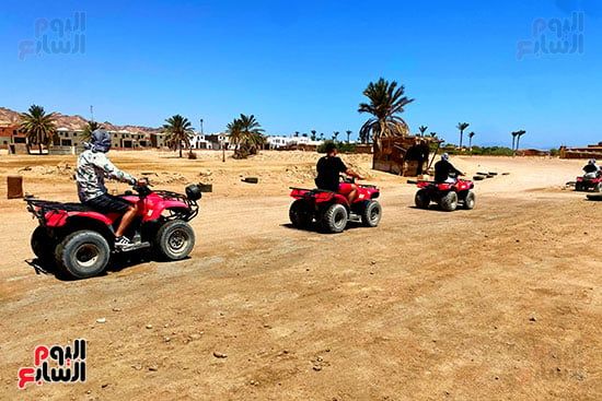 رحلات السفارى فى مدينة دهب (3)