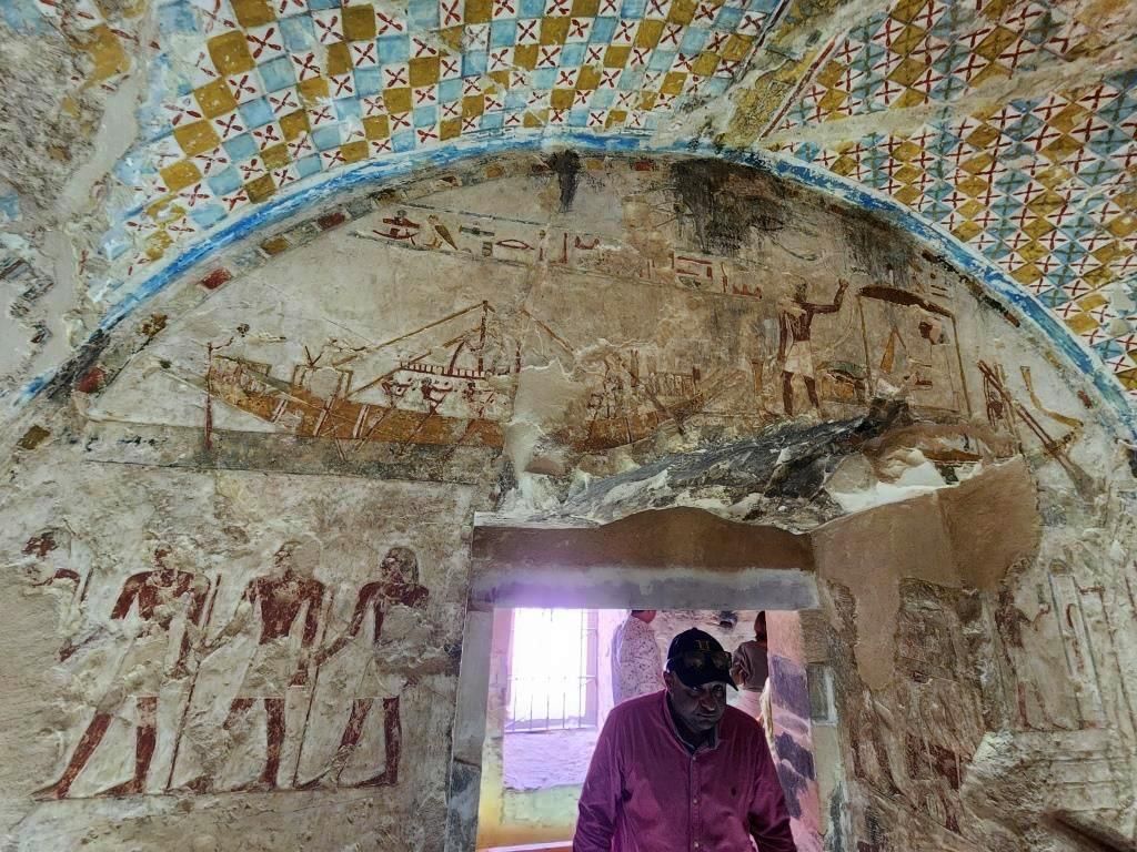 المقبرة تم إفتتاحها أمام الجمهور بعد 19 سنة من الإصلاح والترميم