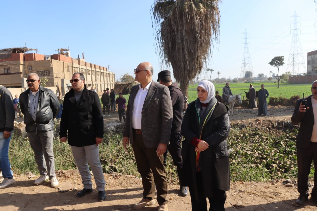 محافظ القليوبية يتابع إزالة مخالفات البناء