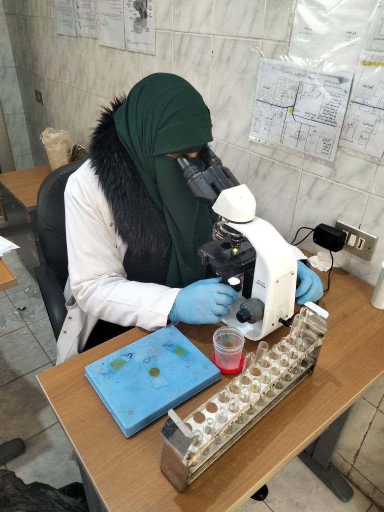 اجراء التحاليل الازمة