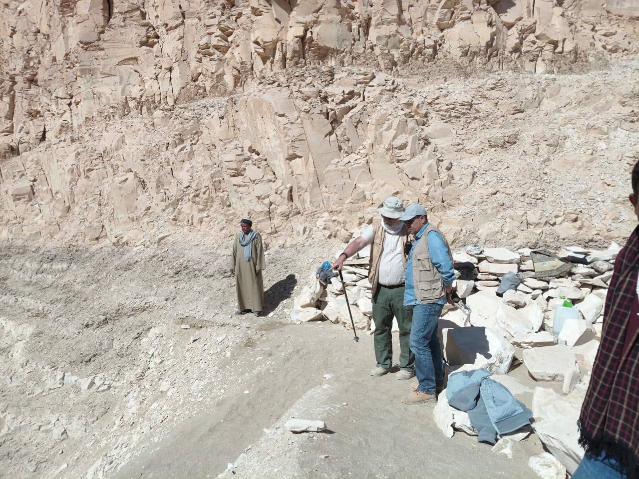 جولة لمتابعة أعمال البعثات الأجنبية في مناطق البر الغربى الأثرية جولة لمتابعة أعمال البعثات الأجنبية في مناطق البر الغربى الأثرية