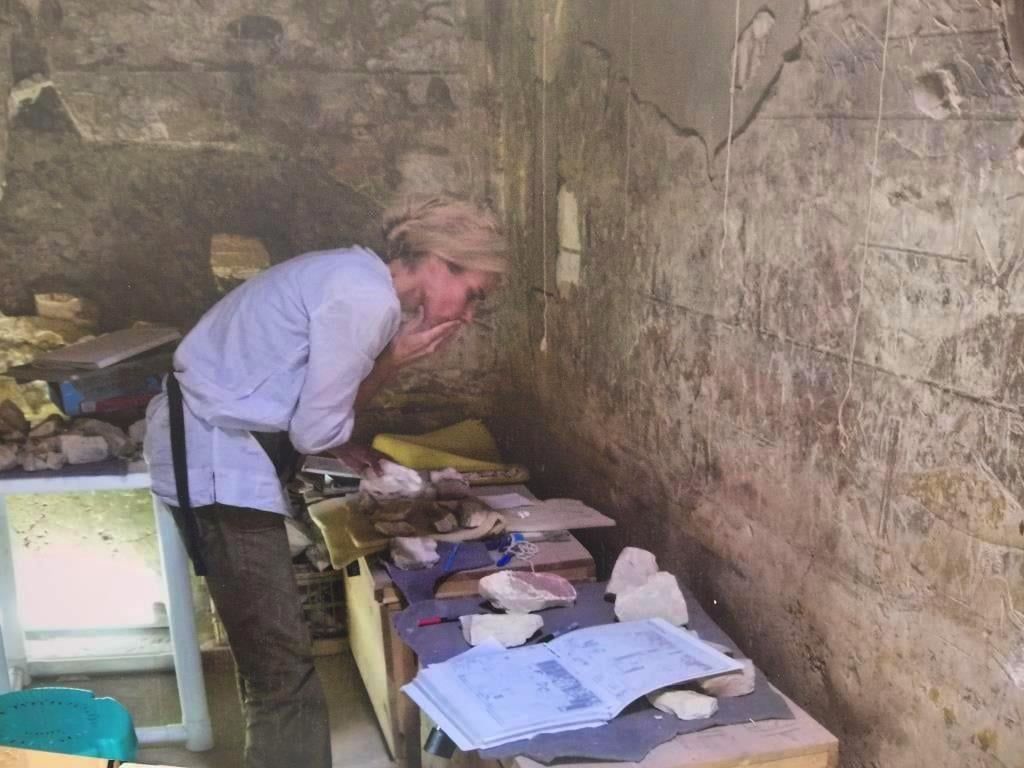 الترميمات بمقبرة طيبة تيبانا 39 في البر الغربى بالأقصر