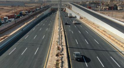 أمانة الرياض تفتتح جزئيًا تقاطع ديراب مع طريق النفود