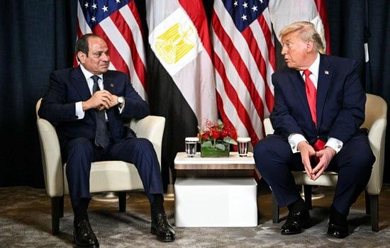 الرئيس السيسى وترامب