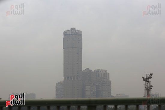 شبورة شديدة على القاهرة شبورة شديدة على القاهرة