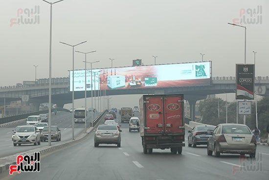 شبورة على طرق القاهرة شبورة على طرق القاهرة