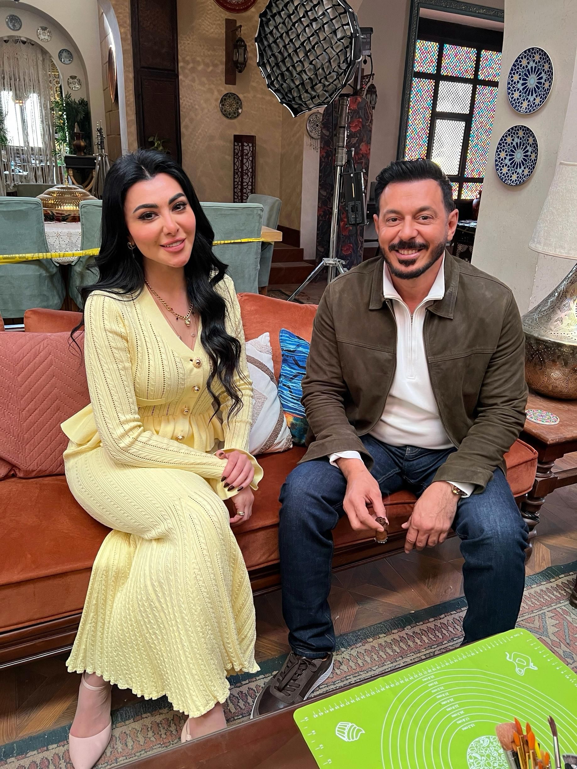 ميرهان حسين ومصطفى شعبان ميرهان حسين ومصطفى شعبان