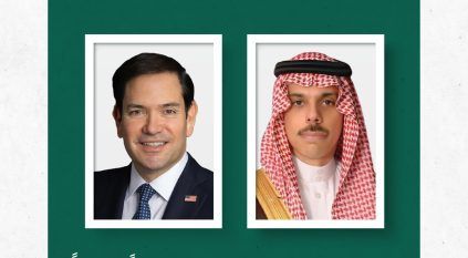 فيصل بن فرحان يجري اتصالًا هاتفيًا بنظيره الأمريكي